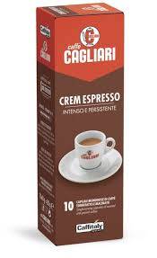 Capsule Cagliari Crem Espresso Intenso10 buc Caffitaly System