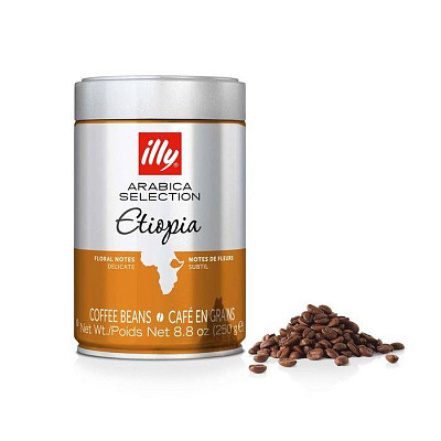 Cafea Boabe Illy Espresso Etiopia 100 % Arabica 250 g