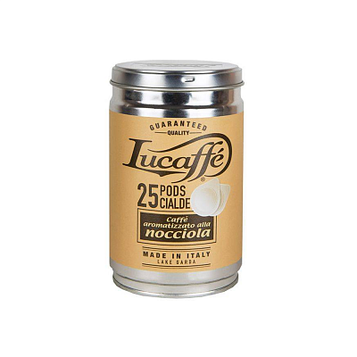 Cialde Lucaffe aromatizzato alla Nocciola 25 buc.