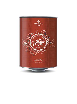 Manuel Caffe Boabe Velluto 2Kg 80% Arabica 20% Canephora
