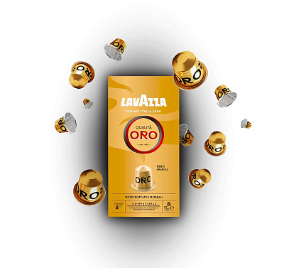 Capsule Nespresso Lavazza ORO 100% Arabica 10bc Alu