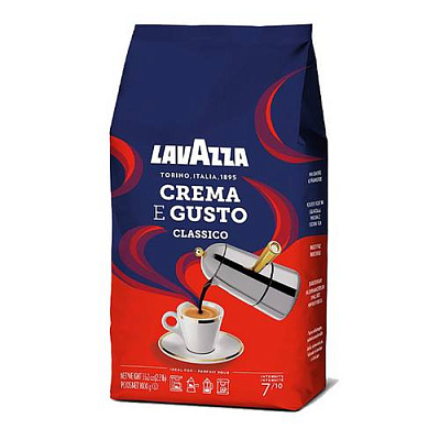 Cafea Boabe - Lavazza Crema E Gusto Classico 1 Kg