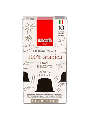 Capsule nespresso Italcaffè Espresso Italiano 100% Arabica – Soave e Delicato (10 cps)