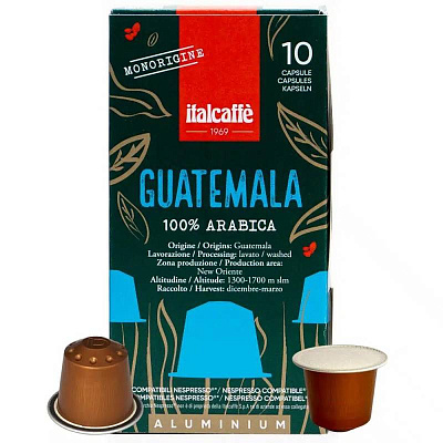 Capsule Nespresso Italcaffè Monorigine Guatemala – 100% Arabica (10 cps)