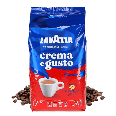 Cafea Boabe Lavazza Crema e Gusto Classico 1Kg