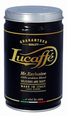 Lucaffe Mr. Exclusive Măcinată 100% Arabica 250 g