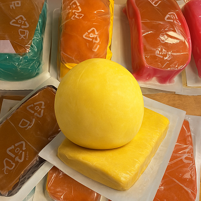 Pasta de Zahar Yellow Icing 1Kg