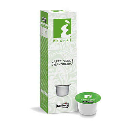 ECaffé Caffitaly VERDE E GANODERMA - 10 buc.