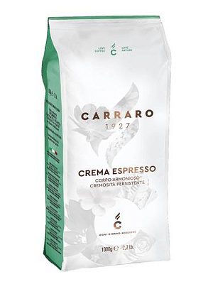 Cafea Boabe - Carraro Crema Espresso 1 Kg
