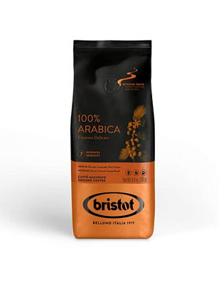 Cafea Măcinată Bristot 100% Arabica 250g