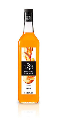 SYRUP PEACH 1883 1L