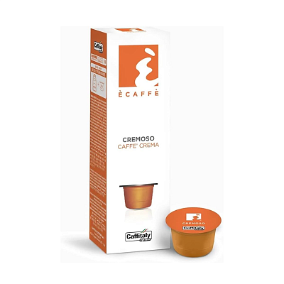 Capsule ECaffe Caffitaly Cremoso (10 buc)