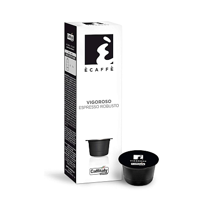Capsule ECaffe Caffitaly Vigoroso (10 buc)