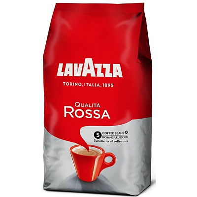 Cafea boabe - Lavazza Qualità Rossa 1 Kg